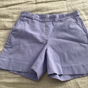 White House Black Market Purple Shorts Relaxed Fit size 4